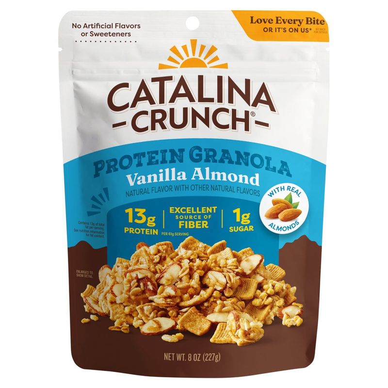 Catalina Crunch Vanilla Almond Protein Granola, 8 oz