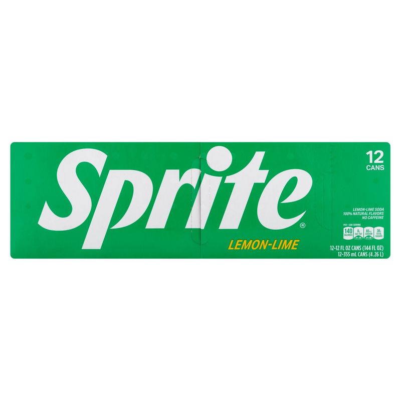 Sprite Lemon-Lime Soda, 12 fl oz, 12 count