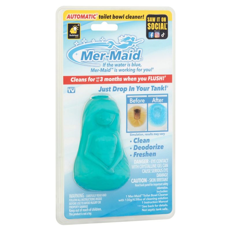 BulbHead Mer-Maid Automatic Toilet Bowl Cleaner