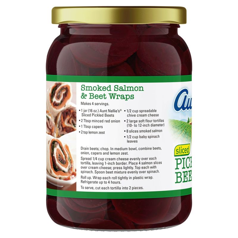 Aunt Nellie's Sliced Pickled Beets, 16 oz