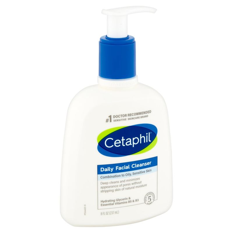 Cetaphil Daily Facial Cleanser, 8 fl oz