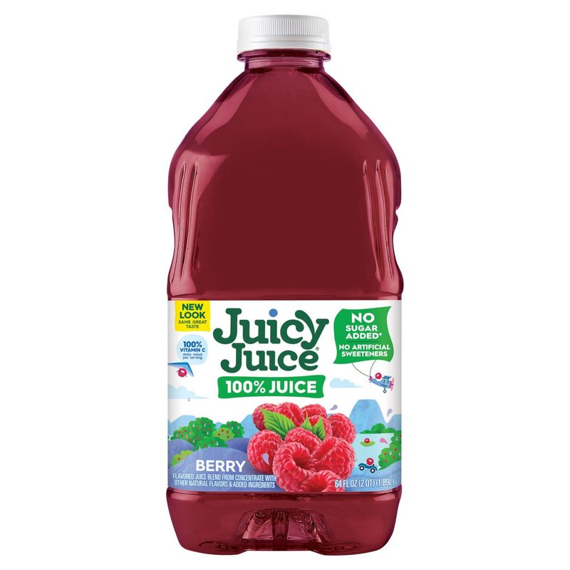 Juicy Juice Berry 100% Juice, 64 fl oz