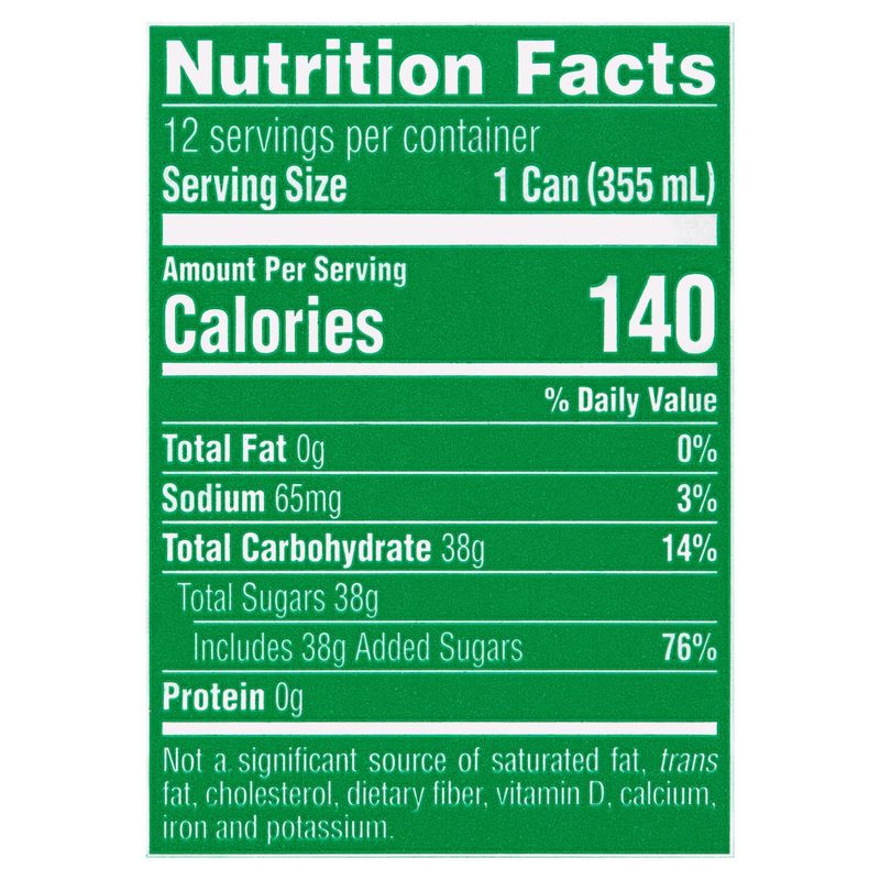 Sprite Lemon-Lime Soda, 12 fl oz, 12 count