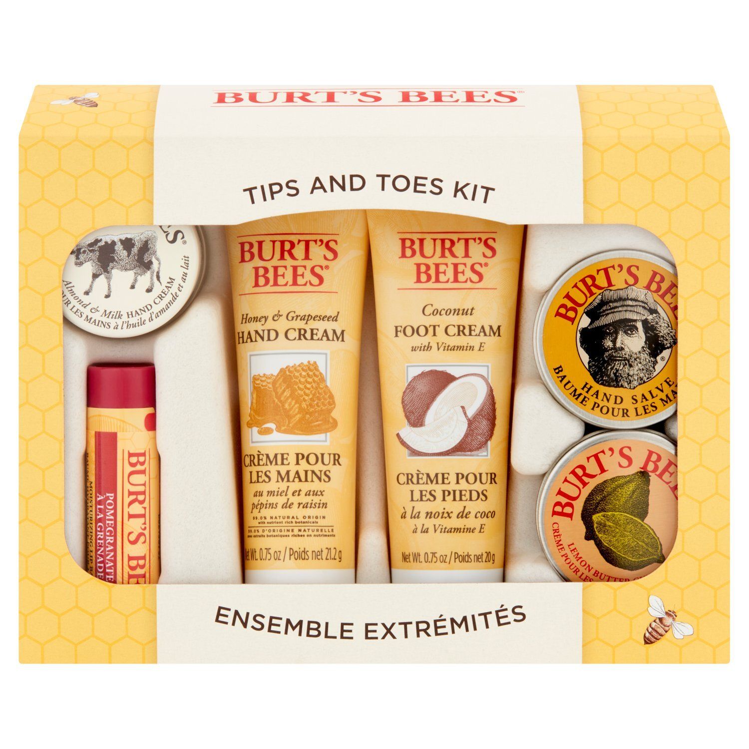 Burt's Bees Tips and Toes Kit