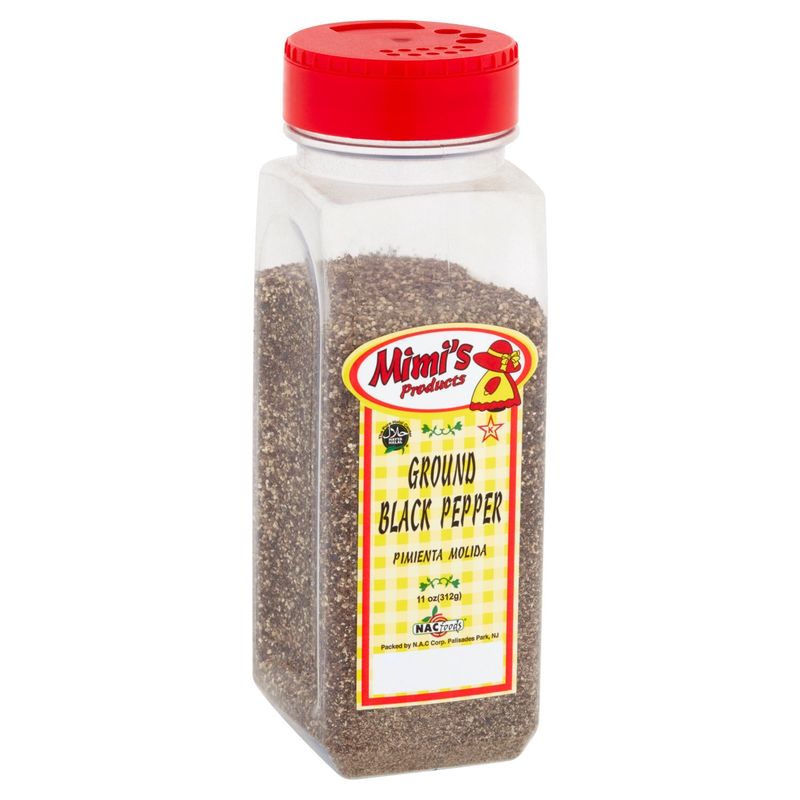 Mimi's Products Ground Black Pepper, 11 oz