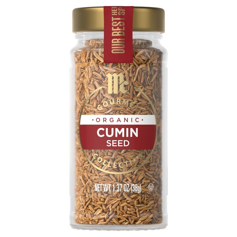 McCormick Gourmet Collection Organic Cumin Seed, 1.37 oz