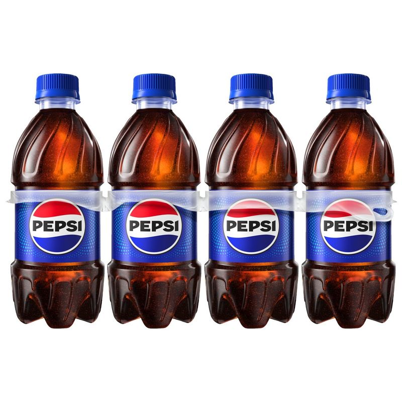Pepsi Soda Cola 12 Fl Oz, 8 Count