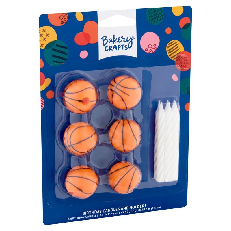 Bakery Crafts Birthday Candles and Holders