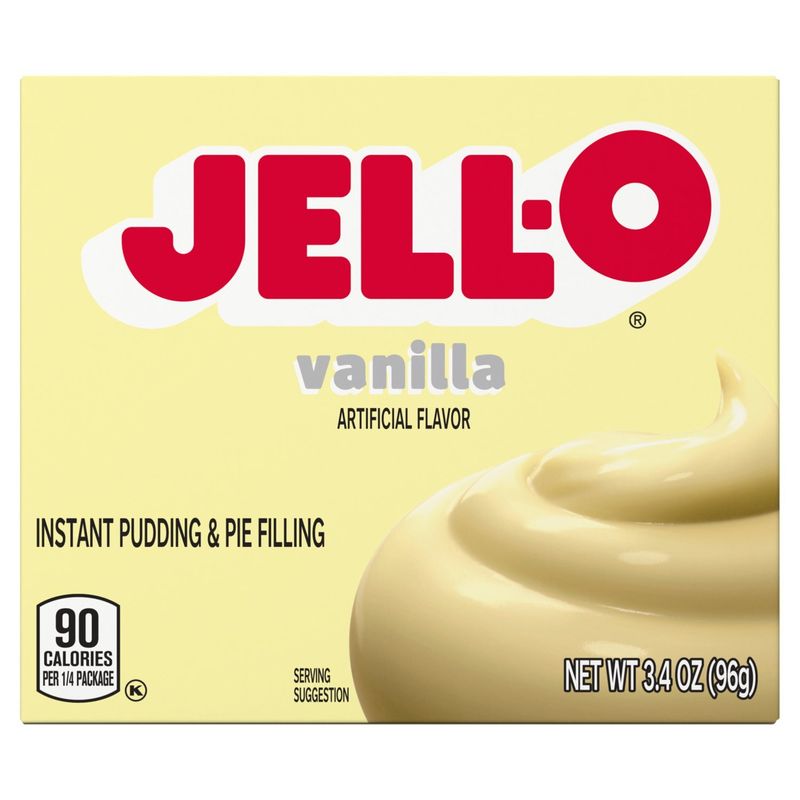 Jell-O Vanilla Instant Pudding &amp; Pie Filling, 3.4 oz