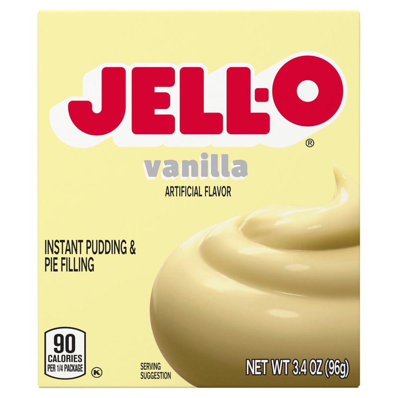 Jell-O Vanilla Instant Pudding &amp; Pie Filling, 3.4 oz