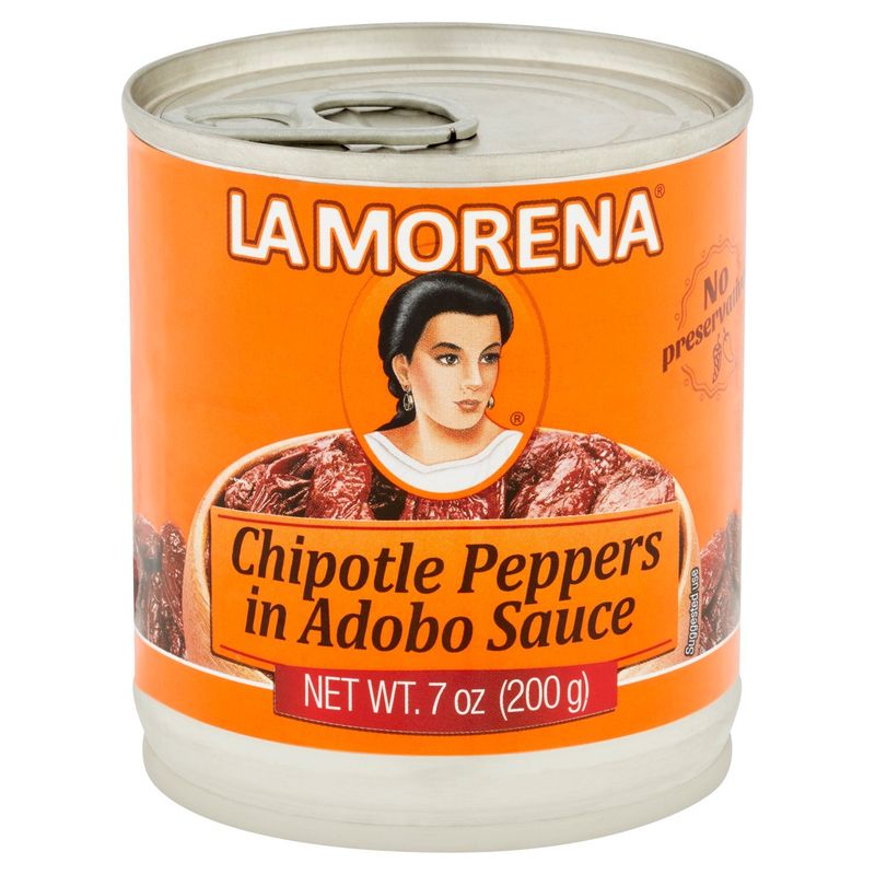 La Morena Chipotle Peppers in Adobo Sauce, 7 oz