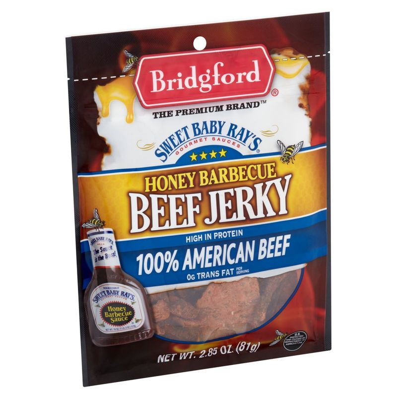 Bridgford Sweet Baby Ray's Barbecue Sauce Original Beef Jerky, 2.85 oz