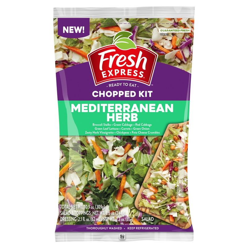 Fresh Express Chopped Kit Mediterranean Herb Salad, 10.9 oz