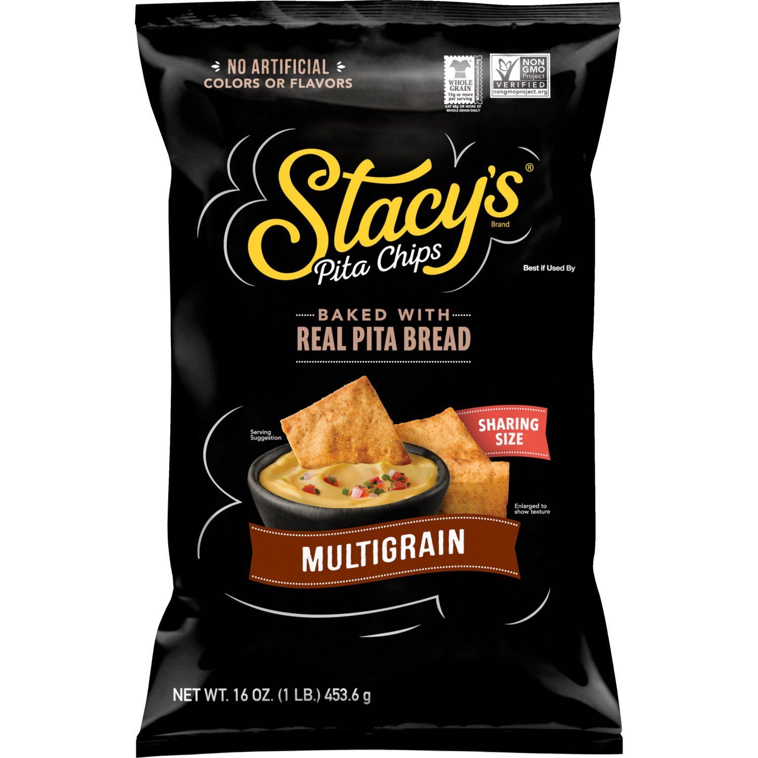 Stacy's Baked Pita Chips Multigrain 16 Oz
