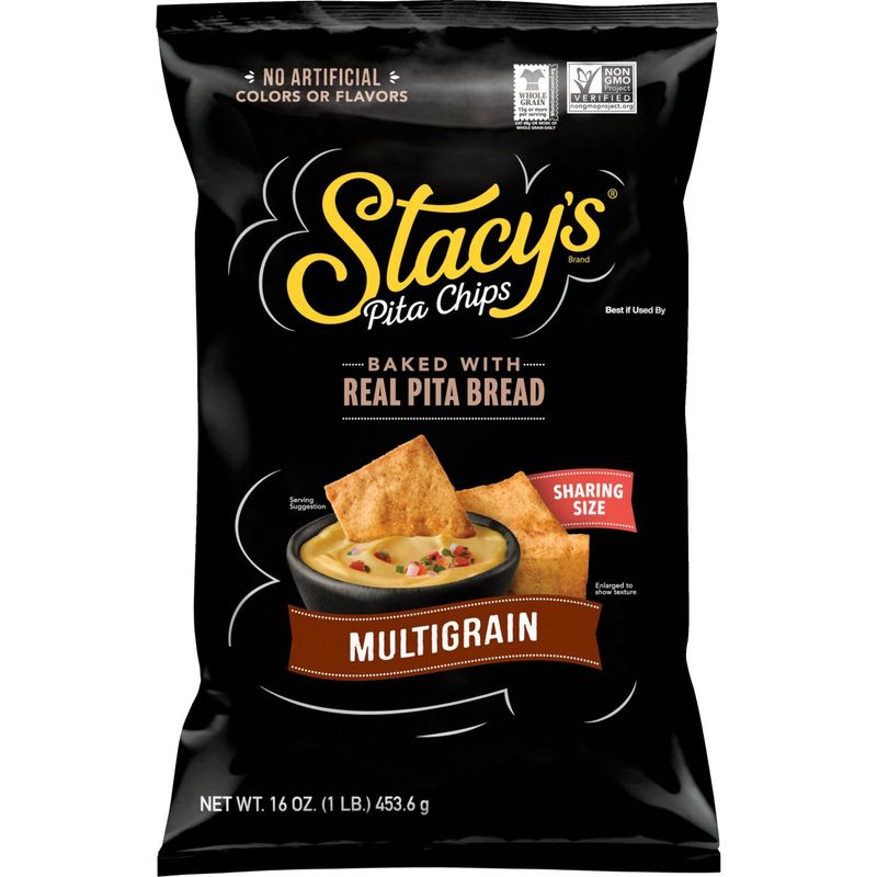 Stacy's Baked Pita Chips Multigrain 16 Oz