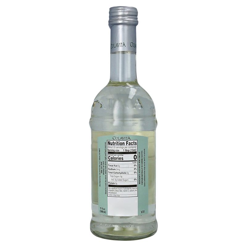 Colavita White Wine Vinegar, 17 fl oz