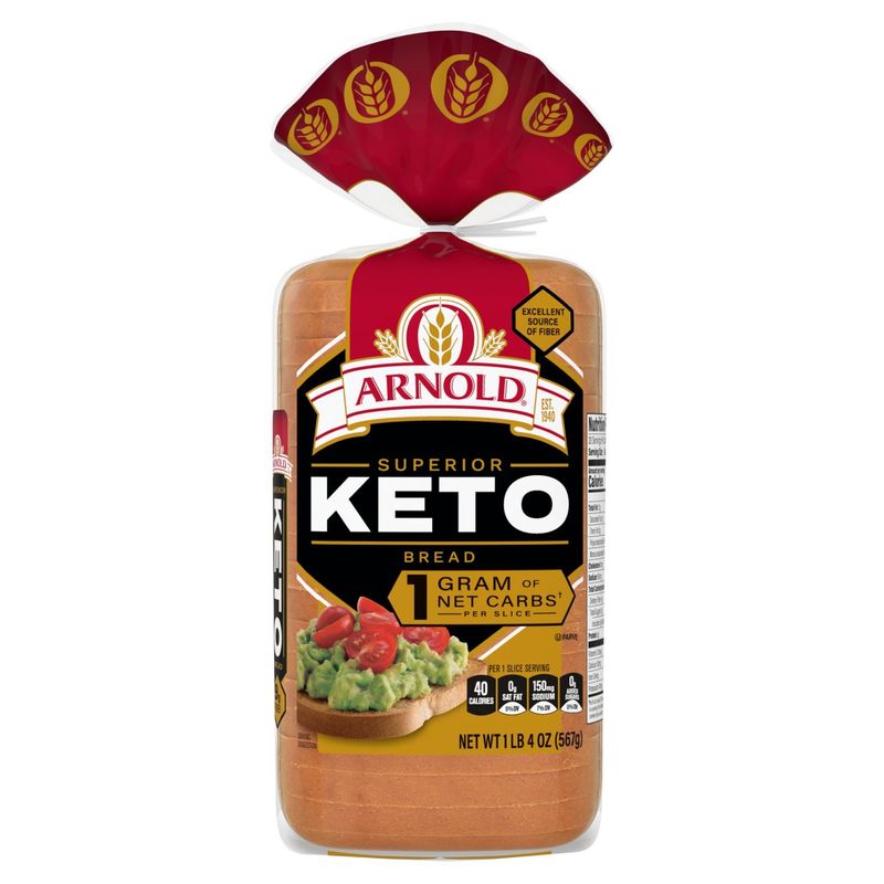 Arnold Superior Keto Bread, 1 lb 4 oz