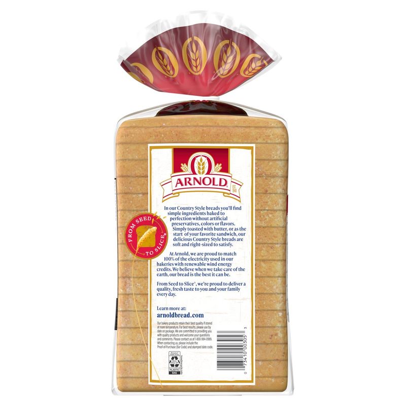 Arnold Country Style White Bread, 1 lb 8 oz
