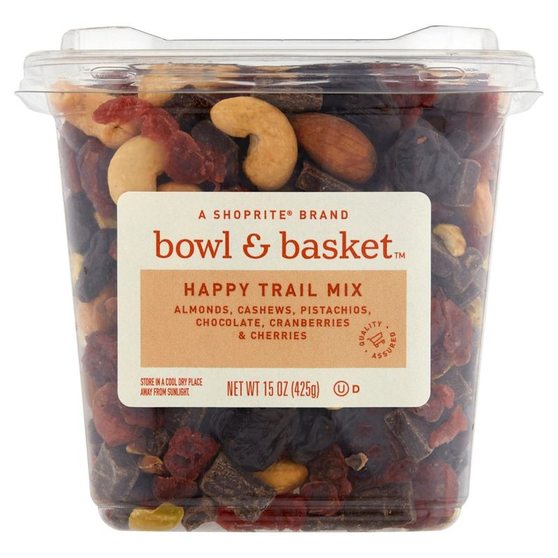 Bowl &amp; Basket Happy Trail Mix, 15 oz