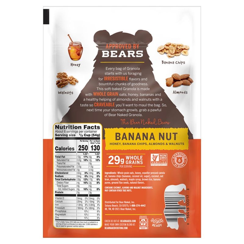 Bear Naked Banana Nut Granola, 12 oz