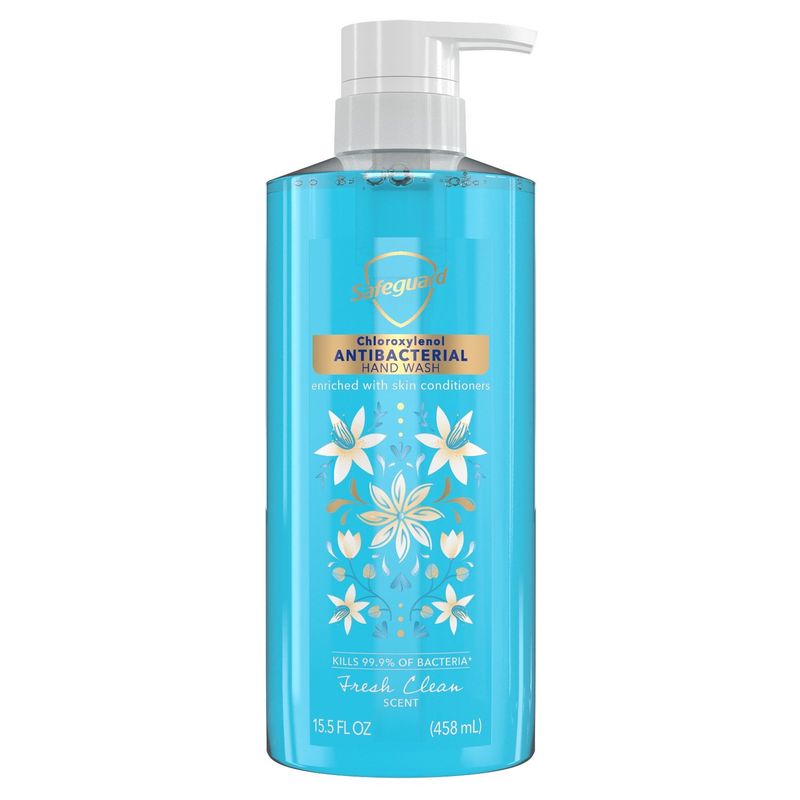 Safeguard Antibacterial Hand Wash, Fresh Clean Scent, 15.5oz