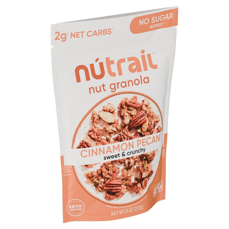 NuTrail Cinnamon Pecan Nut Granola, 8 oz