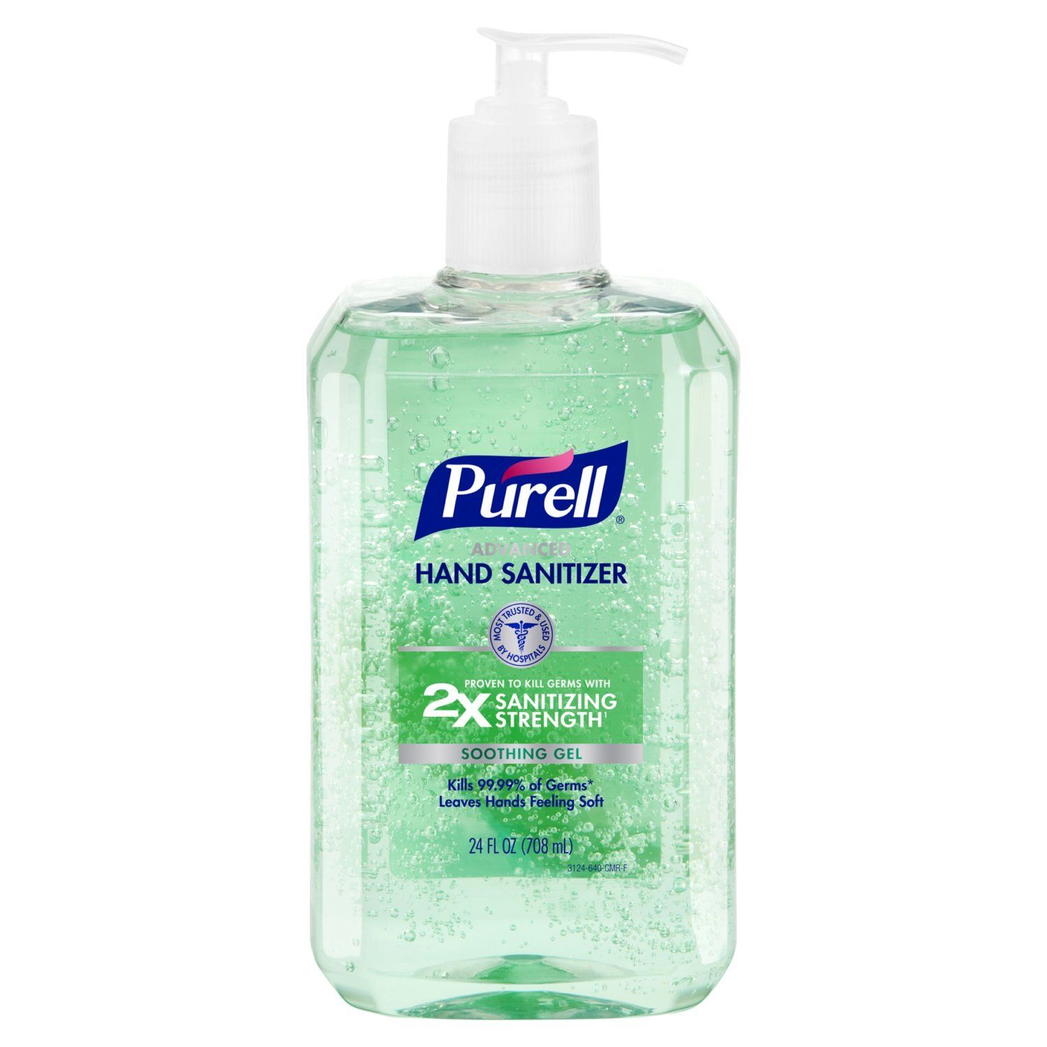 Purell Soothing Gel Advanced Hand Sanitizer, 24 fl oz
