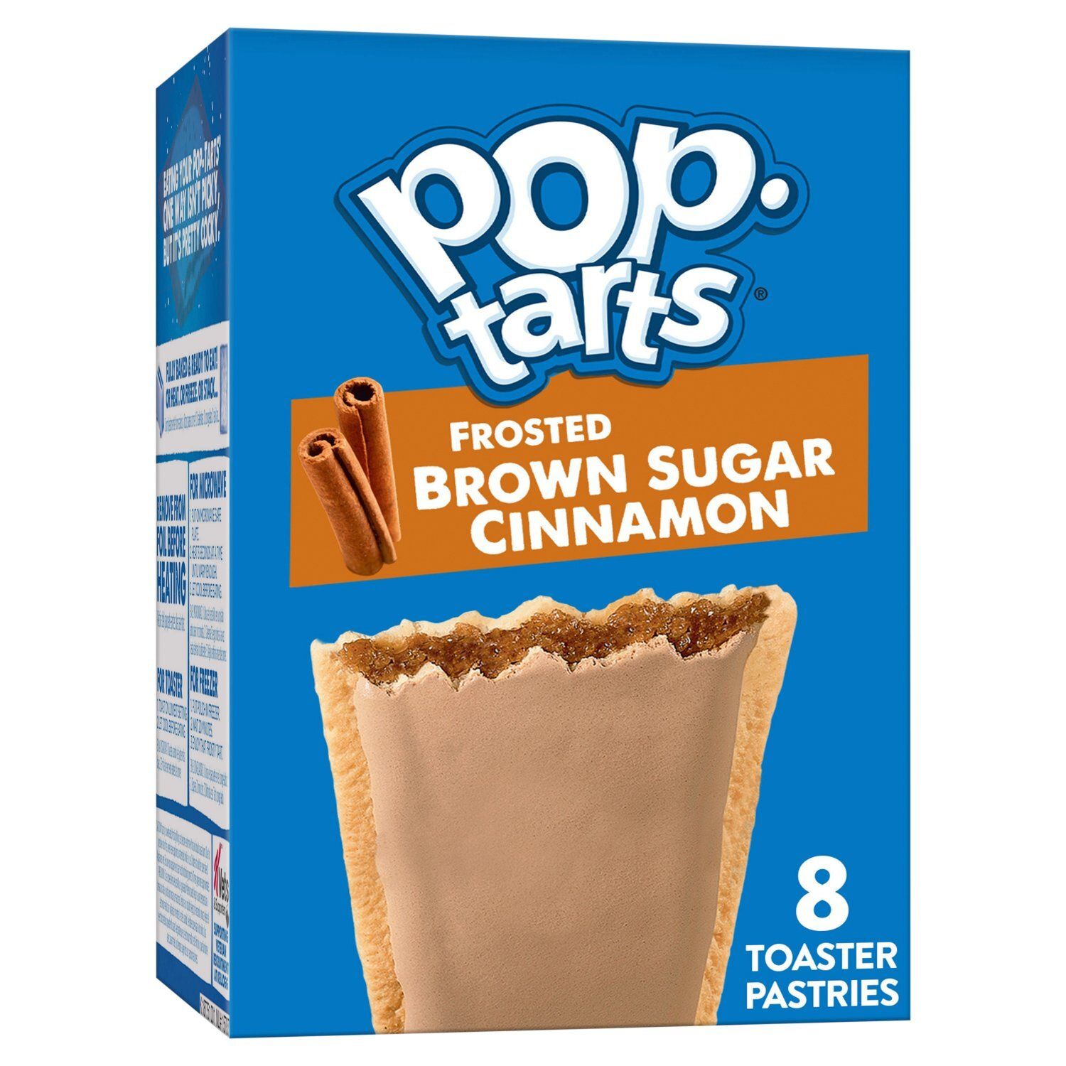 Pop-Tarts Frosted Brown Sugar Cinnamon Toaster Pastries, 8 count, 13.5 oz