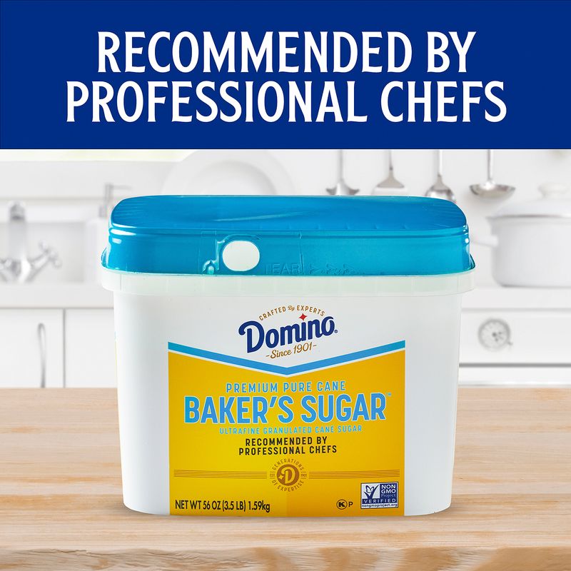 Domino Premium Pure Cane Baker's Sugar, 56 oz