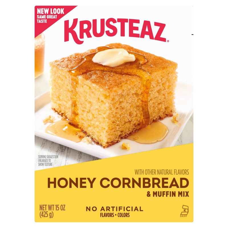 Krusteaz Honey Cornbread &amp; Muffin Mix, 15 oz