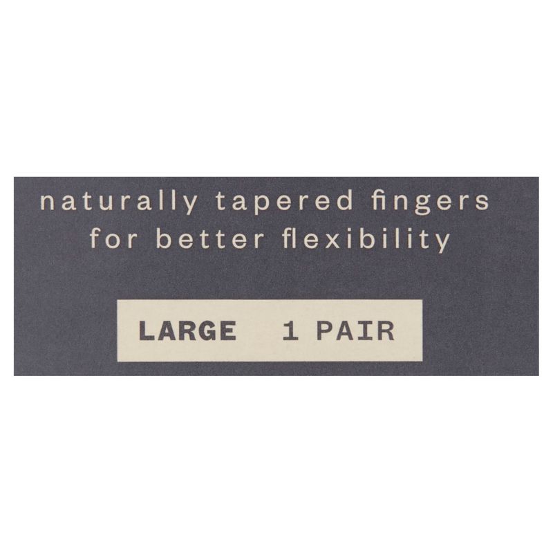Paperbird Premium Long Cuff Latex Gloves, Large, 1 pair