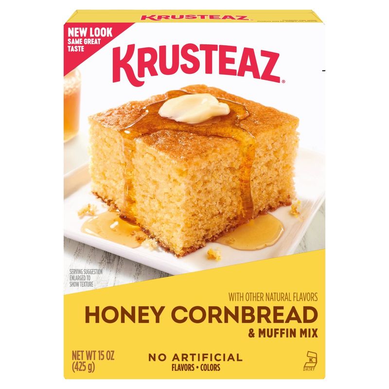 Krusteaz Honey Cornbread &amp; Muffin Mix, 15 oz