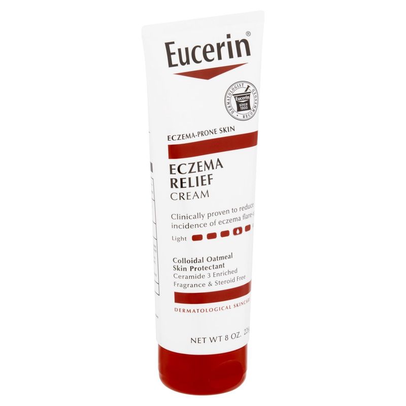 Eucerin Eczema-Prone Skin Relief Cream, 8 oz