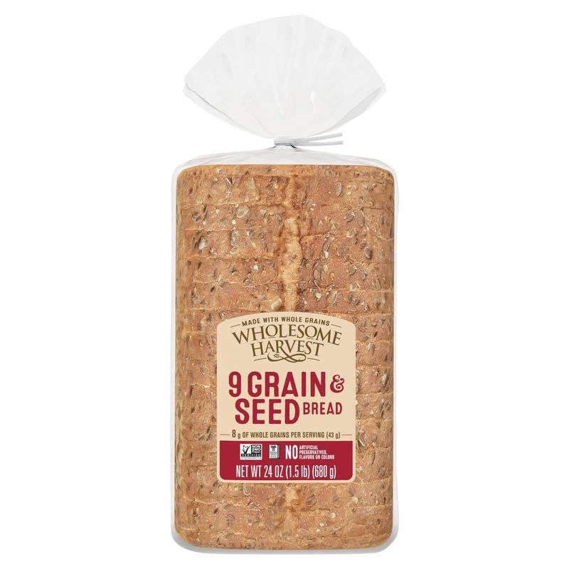 Wholesome Harvest 9 Grain &amp; Seed Bread, 24 oz