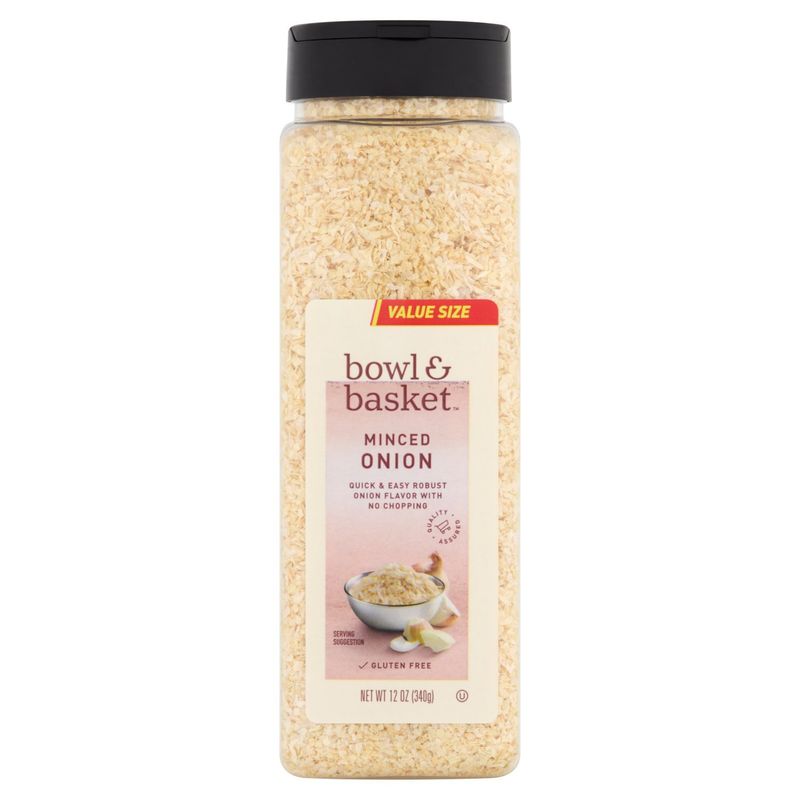 Bowl &amp; Basket Minced Onion Value Size, 12 oz