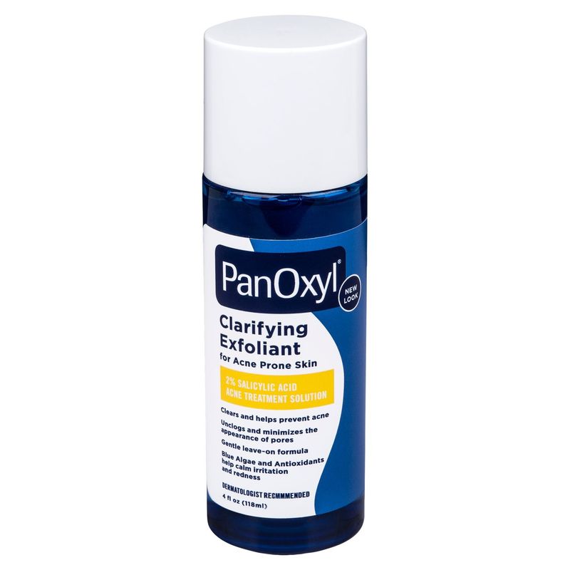 PanOxyl Clarifying Exfoliant Acne Treatment Solution, 4 fl oz