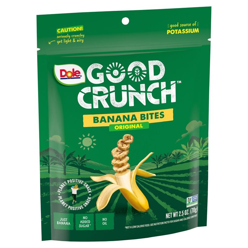 Dole Good Crunch Original Banana Bites, 2.5 oz