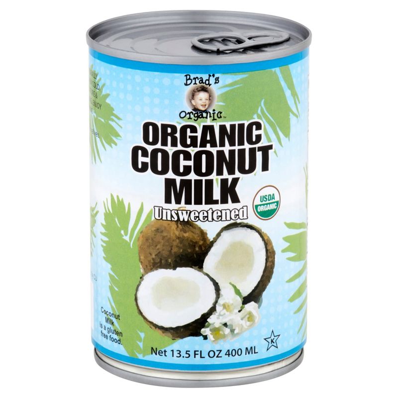 Brad's Organic Unsweetened Organic Coconut Milk, 13.5 fl oz