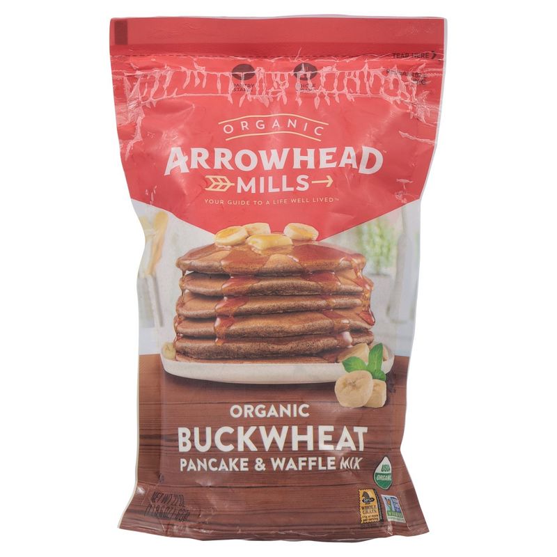 Arrowhead Mills Organic Buckwheat Pancake &amp; Waffle Mix, 22 oz