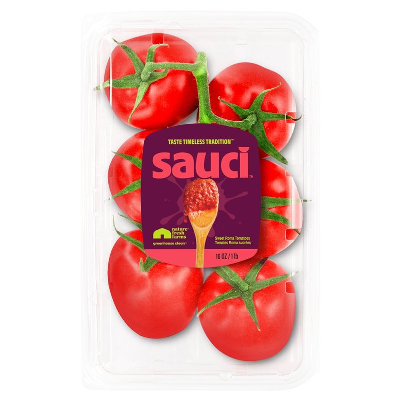 Nature Fresh Farms Sauci Sweet Roma Tomatoes, 1 lb