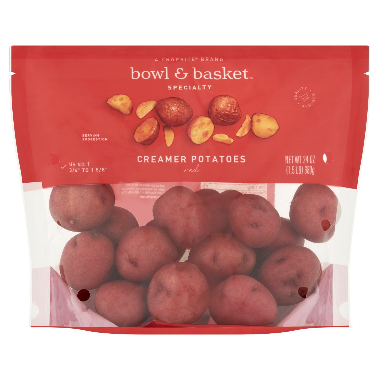 Bowl &amp; Basket Specialty Red Creamer Potatoes, 1.5 lb bag