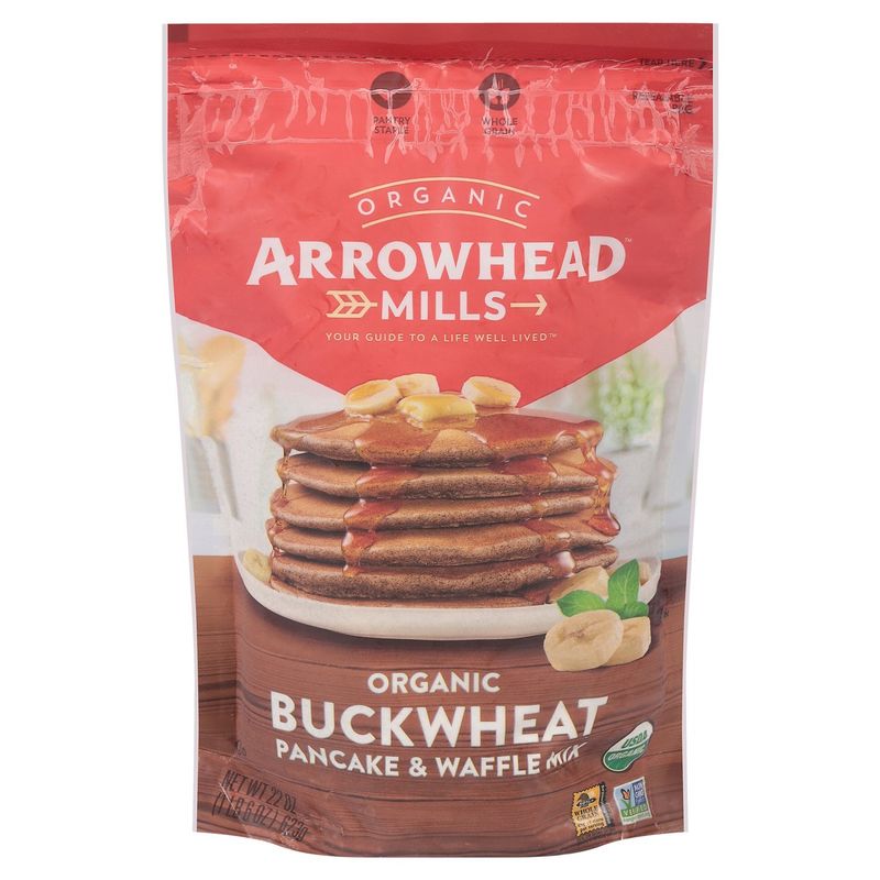 Arrowhead Mills Organic Buckwheat Pancake &amp; Waffle Mix, 22 oz