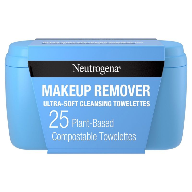 Neutrogena Makeup Remover Ultra-Soft Cleansing Towelettes, 25 count