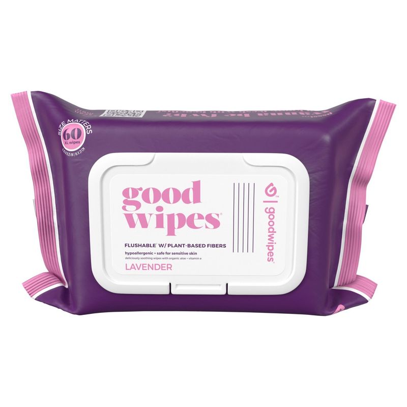 Good Wipes Lavender XL Wipes, 60 count