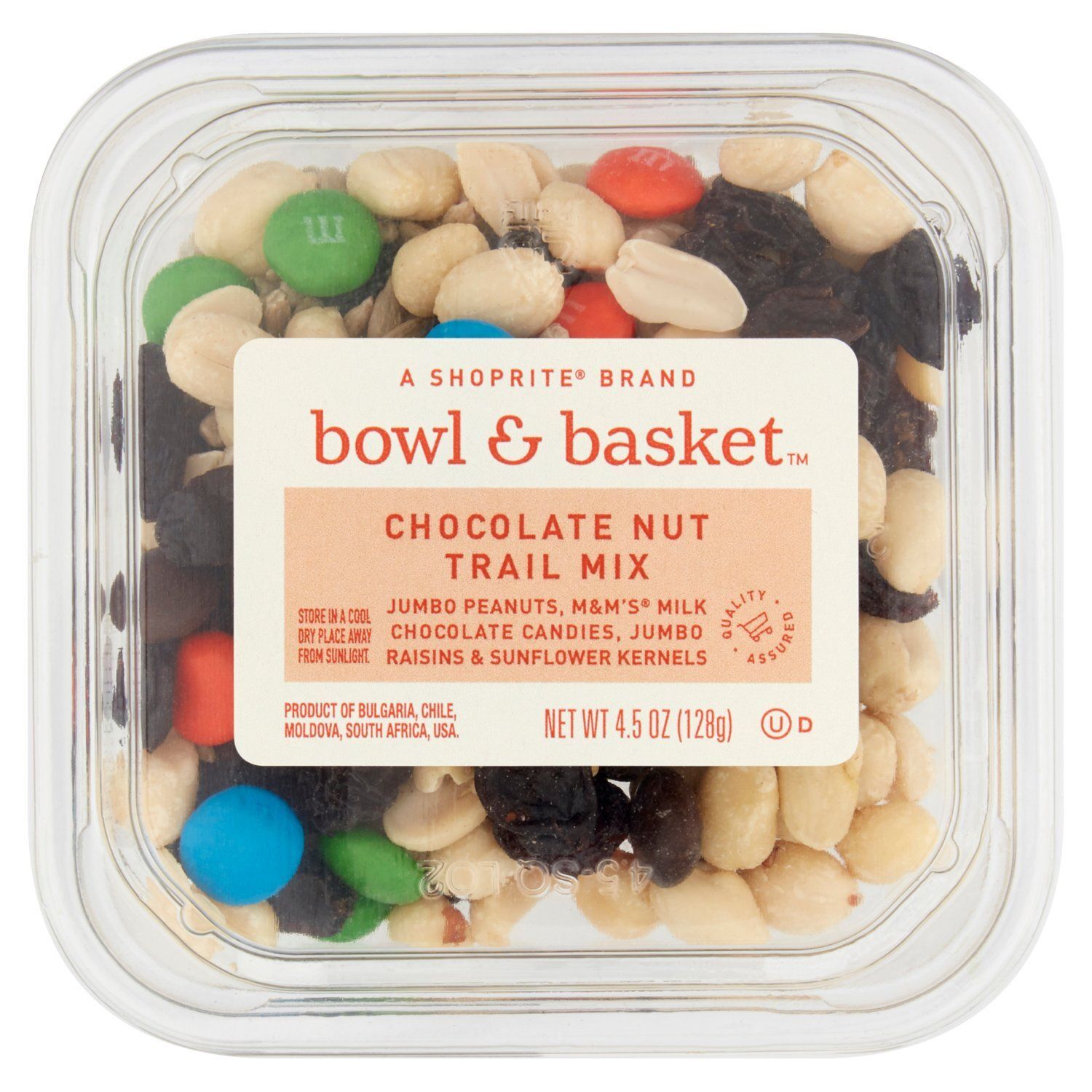 Bowl &amp; Basket Chocolate Nut Trail Mix, 4.5 oz