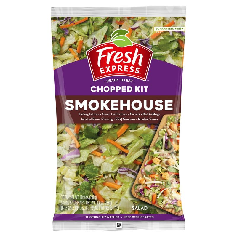 Fresh Express Smokehouse Chopped Salad Kit, 10.5 oz