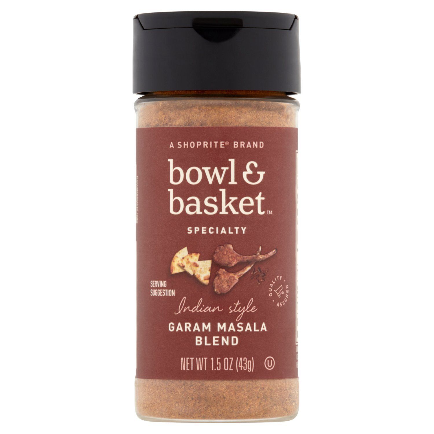 Bowl &amp; Basket Specialty Indian Style Garam Masala Blend, 1.5 oz