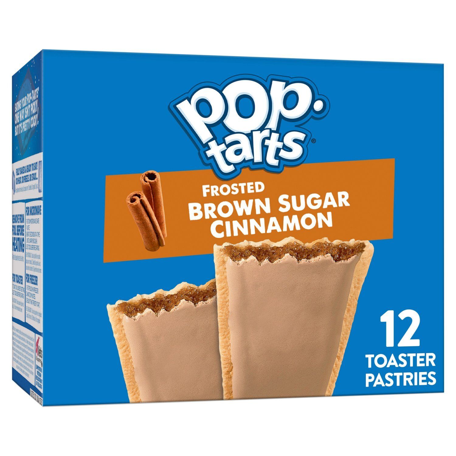 Pop-Tarts Frosted Brown Sugar Cinnamon Toaster Pastries, 12 count, 20.3 oz