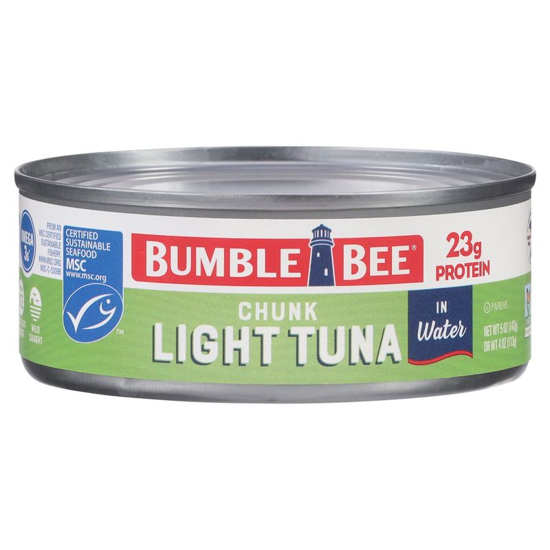 Bumble Bee Chunk Light Tuna in Water, 5 oz