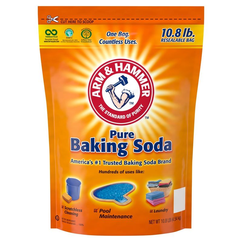 Arm &amp; Hammer Pure Baking Soda, 10.8 lb